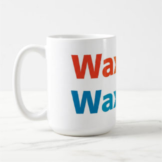 Caneca De Café Cera Ligada, Cera Desligada.