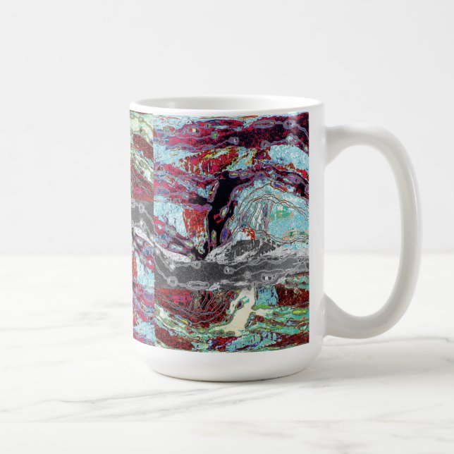 Caneca De Café Ceramic Mug – Strata Pulse (Direita)