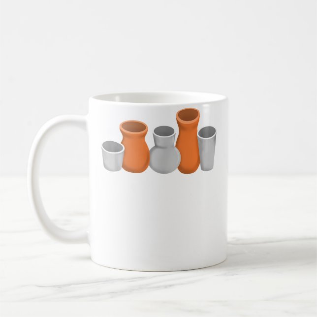 Caneca De Café Cerâmica (Esquerda)