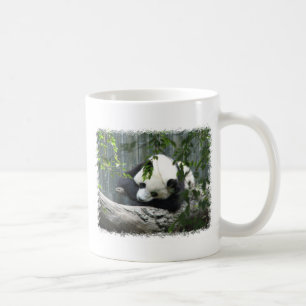 Caneca de café cerâmica da panda gigante