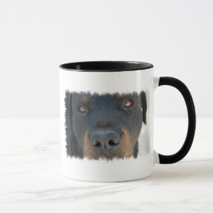Caneca de café cerâmica de Rottweiler
