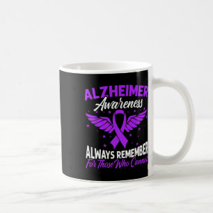 Caneca De Café Cérebro de Fita Roxa Cupão de Alzheimerheimer