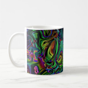 Caneca De Café Cérebro derretido