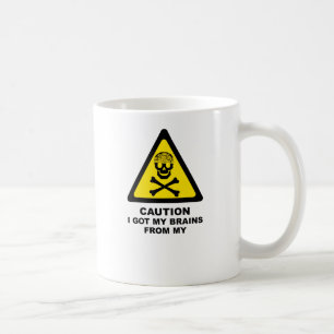 Caneca De Café cérebros obtidos