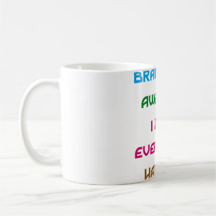 Caneca De Café Cérebros são citações incríveis