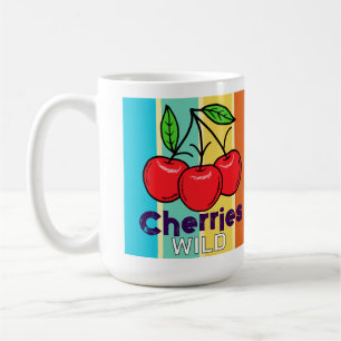 Caneca De Café Cerejas