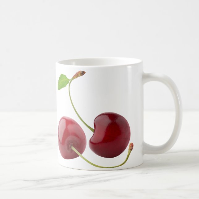 Caneca De Café Cerejas doces (Direita)