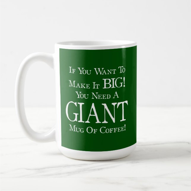 Caneca De Café Cerne Giant Coffee Mug (Esquerda)