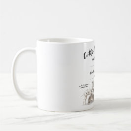 Caneca De Café Certificado de Adoção de Cão-Papoeira-Papoila-Cach