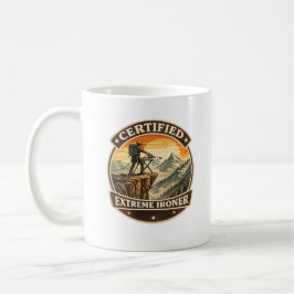 Caneca De Café Certified Extreme Ironer Mountain Adventure Mug
