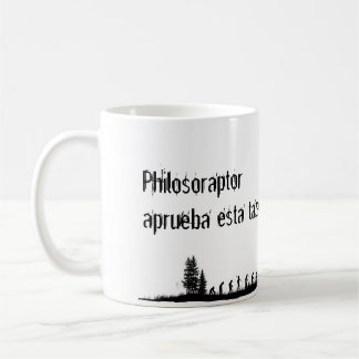 Caneca De Café Certified Philosoraptor Taza