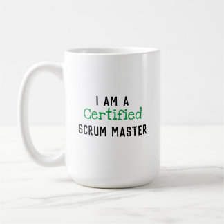 Caneca De Café Certified SCRUM MASTER