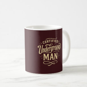 Caneca De Café Certified Underground Man Fyodor Dostoevsky Mug