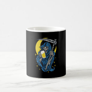 Caneca De Café Cerveja de Bebendo da Grim Reaper