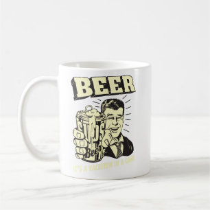 Caneca De Café Cerveja: É uma Vacinação na lata