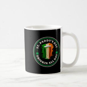 Caneca De Café Cerveja Irlandesa Bandeira Irlanda Dia de São Patr