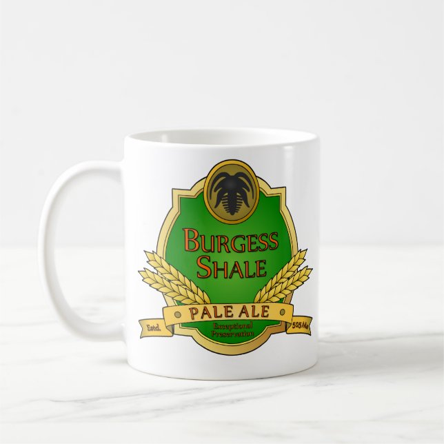 Caneca De Café Cerveja Pale Ale Burgess Shale (Esquerda)