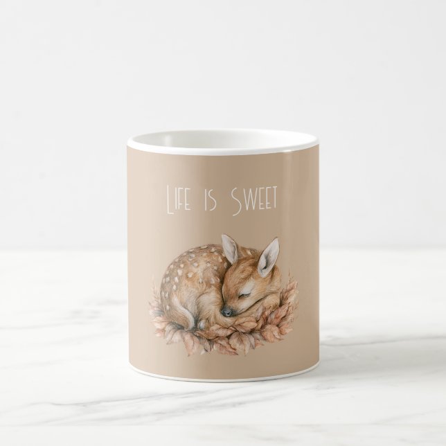 Caneca De Café Cervo Doce Creme (Centro)