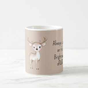 Caneca De Café Cervo Feliz Lado Bom da Vida