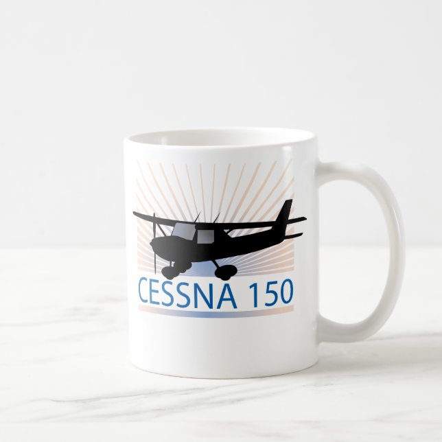 Caneca De Café Cessna 150 (Direita)