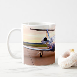 CANECA DE CAFÉ CESSNA CITAÇÃO M2 AVIÃO MUG
