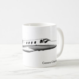 Caneca De Café Cessna CitationJet Airplane Mug