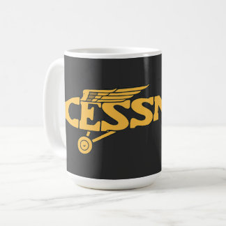 Caneca De Café Cessna Vintage