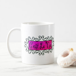 Caneca De Café C'est La Vie (Isso é vida) (mais opções) -
