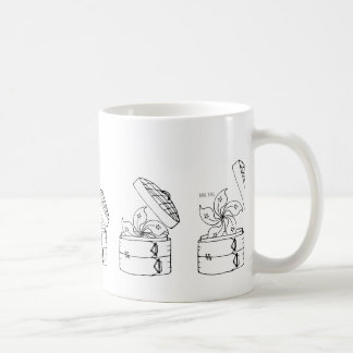 Caneca De Café Cesta da bandeira x Dim Sum de Hong Kong