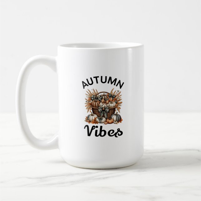 Caneca De Café Cesta de abóbora de Autumn Vippkin (Esquerda)