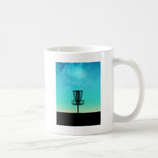 Caneca De Café Cesta de Golfe de Disco