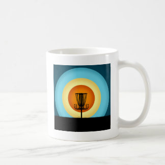 Caneca De Café Cesta de Golfe de Disco Colorida