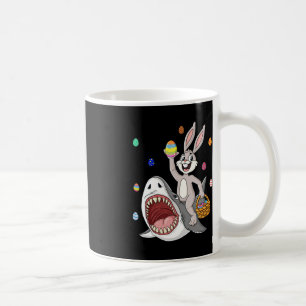 Caneca De Café Cesta de Ovos de Diversão de Tubarão a Páscoa