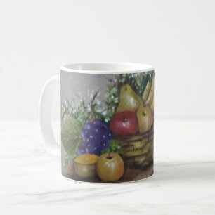 Caneca De Café Cesto de frutas