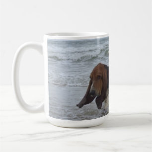 Caneca De Café Cesto De Mata Caçada Pelo Mar