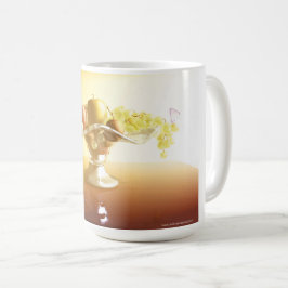 Caneca De Café Cesto de vidro com frutas e borboleta