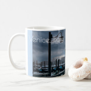 Caneca De Café Céu Sombrio em Veneza, Itália