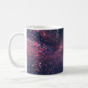 Caneca De Café Céus azuis cheios de estrelas