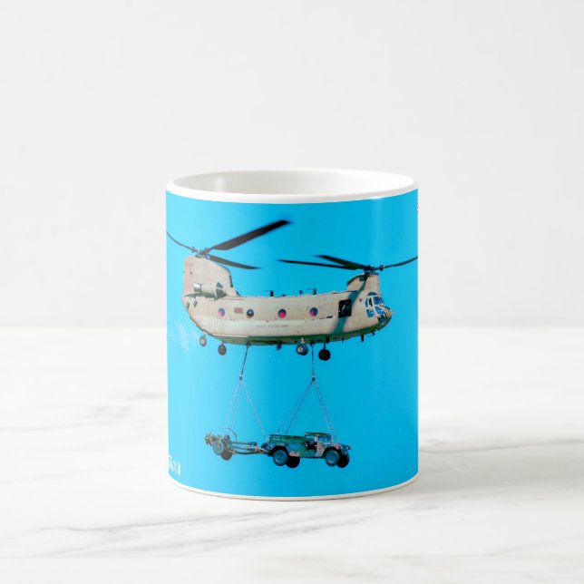 CANECA DE CAFÉ CH-47F CHINOOK (Centro)