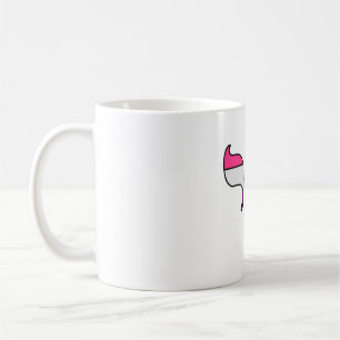 Caneca De Café Chá da Bandeira do Orgulho Genderfluid 