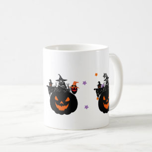 Caneca De Café Chá de Bebê Abóbora Bruxas de Halloween 