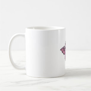 Caneca De Café Chá de Bebendo Bat de Vampiro Bonito