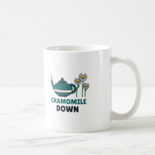 Caneca De Café Chá de Camomila Pun para Amigos Estressados