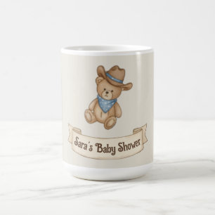 Caneca De Café Chá de fraldas Russo Cowboy Watercolor Boy