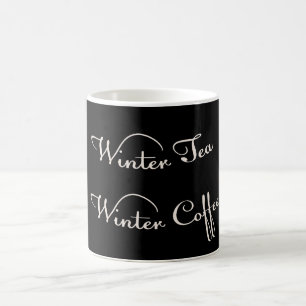 Caneca De Café Chá de Inverno Café de Inverno