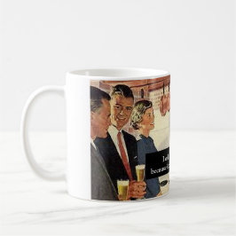 Caneca De Café Chá de Noiva Divertido Vintage / Festa de Aquecime