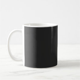 Caneca De Café Chá de Noiva Elegância à Meia-Noite