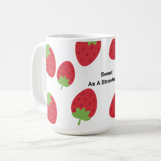 Caneca de Café / Chá Diário Morango