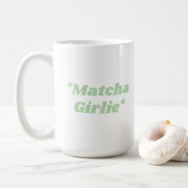 Caneca de Café Chá Matcha Menina