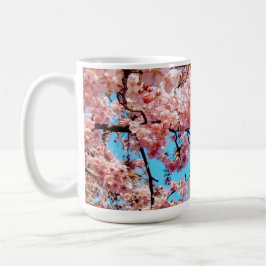 Caneca De Café Chá moderno de Cherry Blossom/caneca de café
